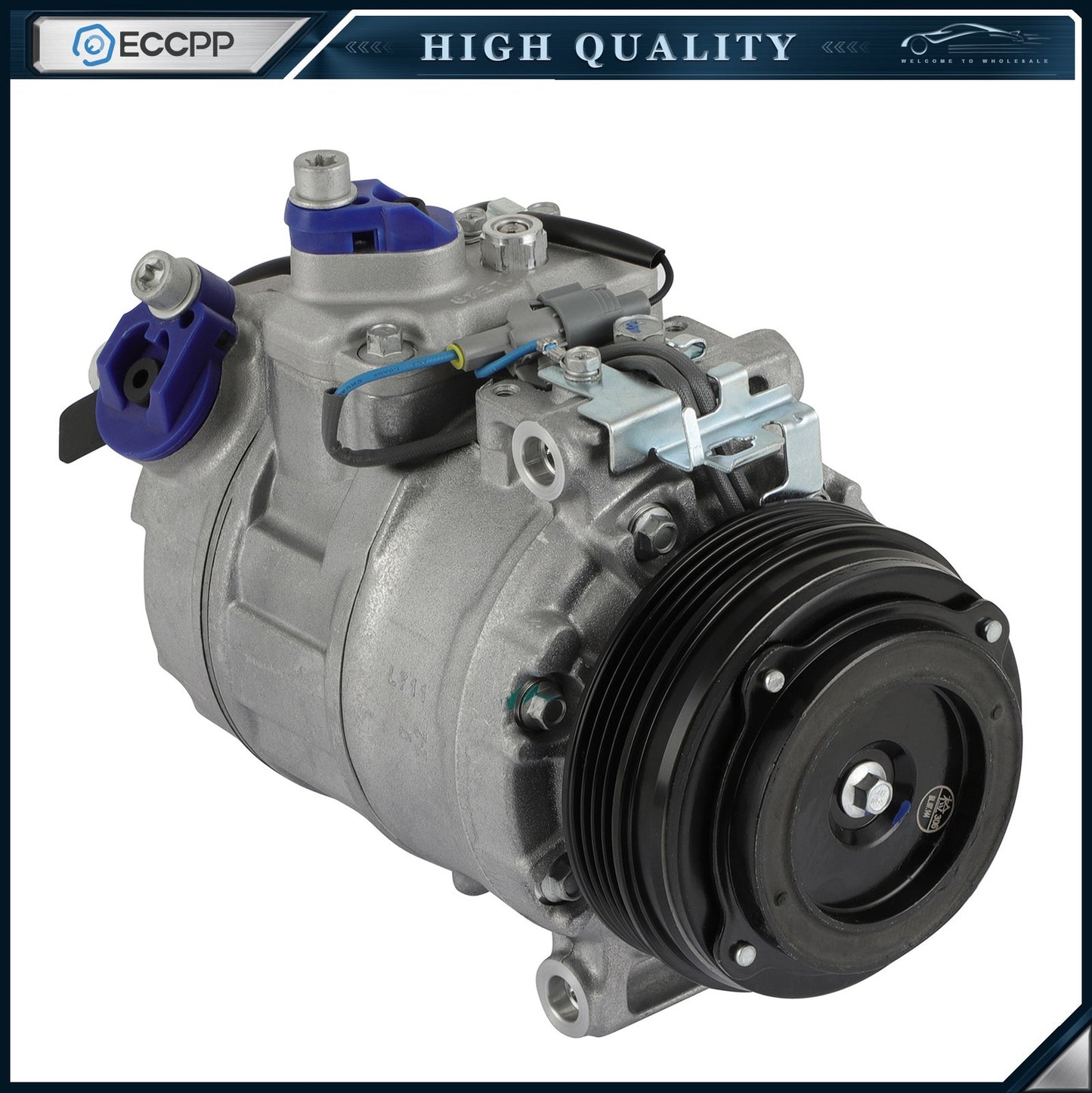 AC Compressor Fits BMW 550i 2011-2016 550i GT 2010-2015 650i 2012-2016