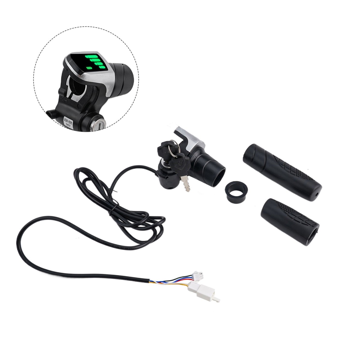 Ergonomic Electric Bicycle Display Handlebar Comfortable and Stable to Use