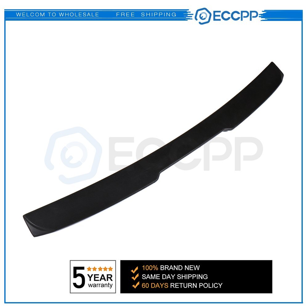 Rear Window Roof Wing Spoiler Visor Fits 2004-2009 BMW E60 A-C Style Lightweight