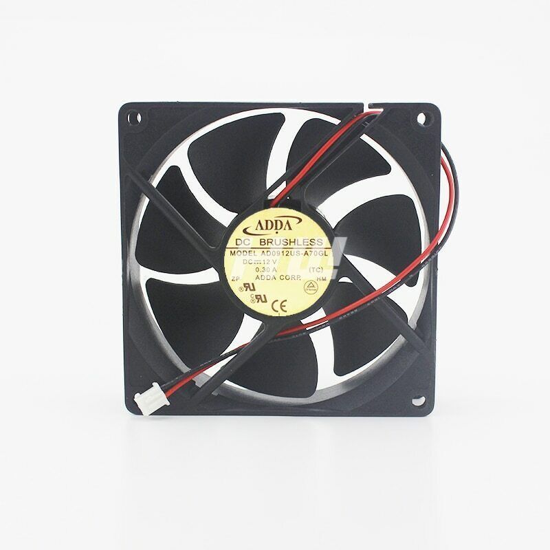 ADDA AD0912US-A70GL 12V DC ULTRA SPEED 92 mm x 92mm x 25mm Quiet Brushless FAN