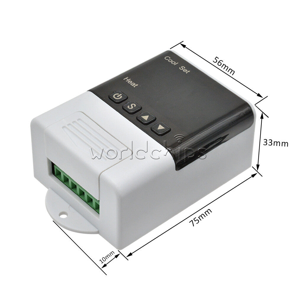 DTC1200  AC 110V-230V Digital Intelligent Temperature Controller + NTC Sensor