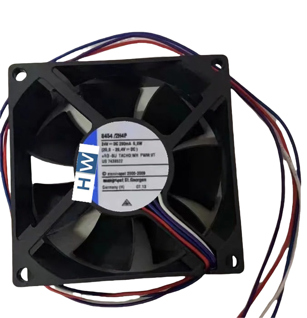 1/piece 8454/2H4P 8454 /2H4P 4-wire 8025 8CM 24V 280mA 6.8W Cooling Fan
