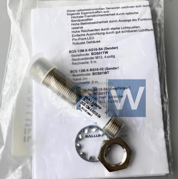 1Pcs  BOS01TW Infrared Photoelectric Switch Sensor BOS 12M-X-RS10-S4