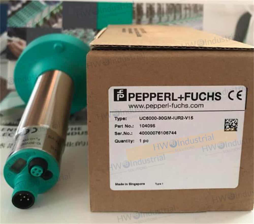 1/Piece UC6000-30GM-IUR2-V15 P +F Ultrasonic Sensor 104095