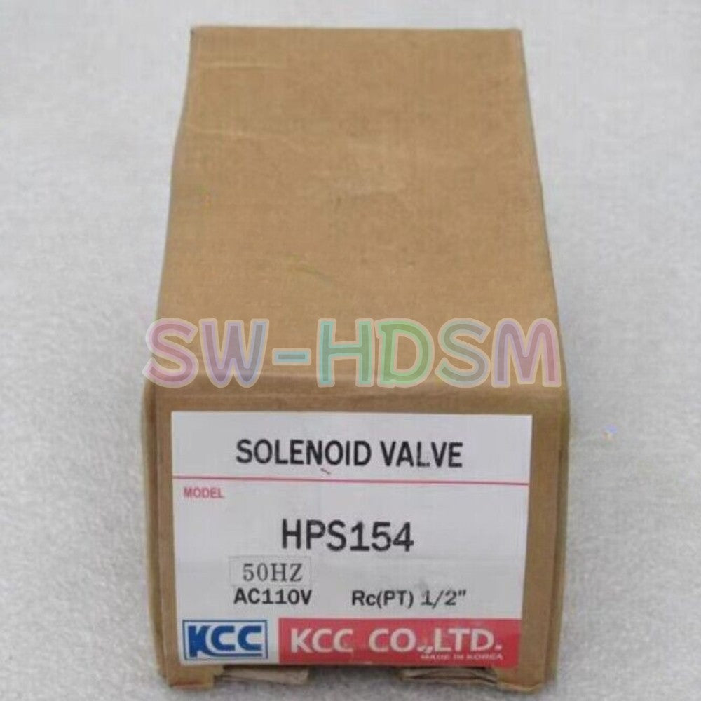 1PCS   KCC HPS154 AC110V Solenoid Valve Freight Free