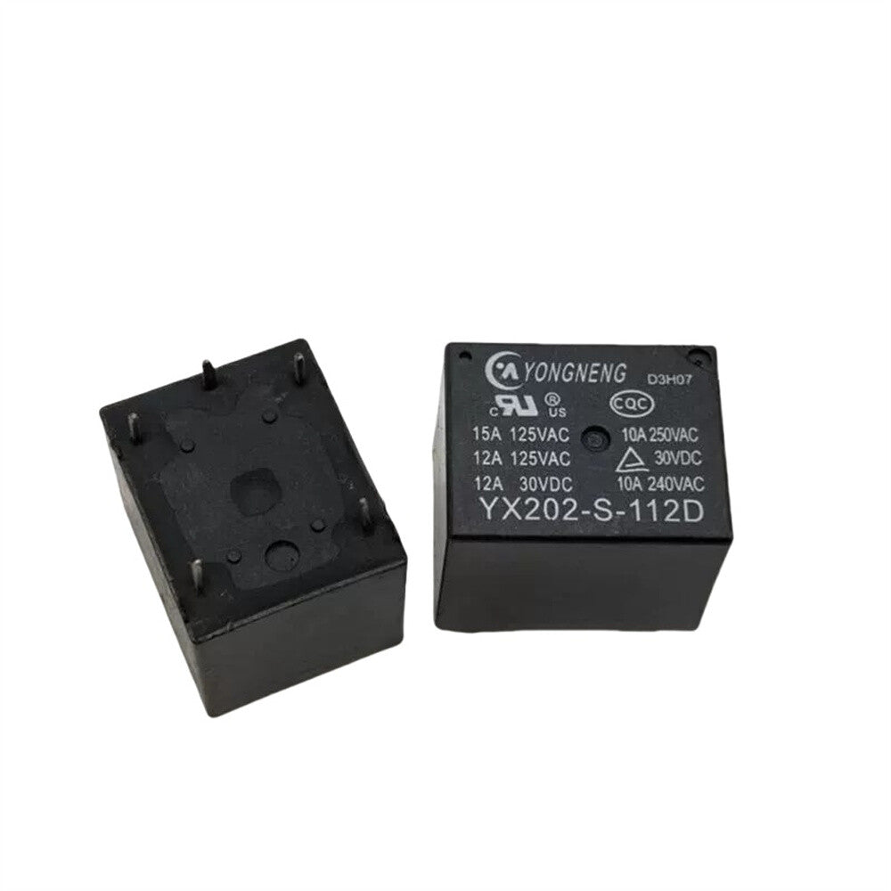 10/pieces  YONGTENG Power Relay 5-pin YX202-S-112D 12VDC Group Conversion