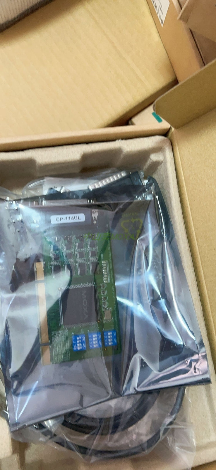 1pcs Nwe MOXA CP-114UL RS-232/422/485/PCI Slot 3 In 1 4 Serial Port Card