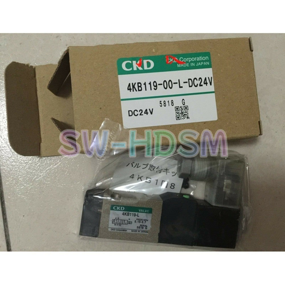 1PCS  FORCKD Solenoid Valve 4KB119-00-L-DC24V DC24V Freight Free
