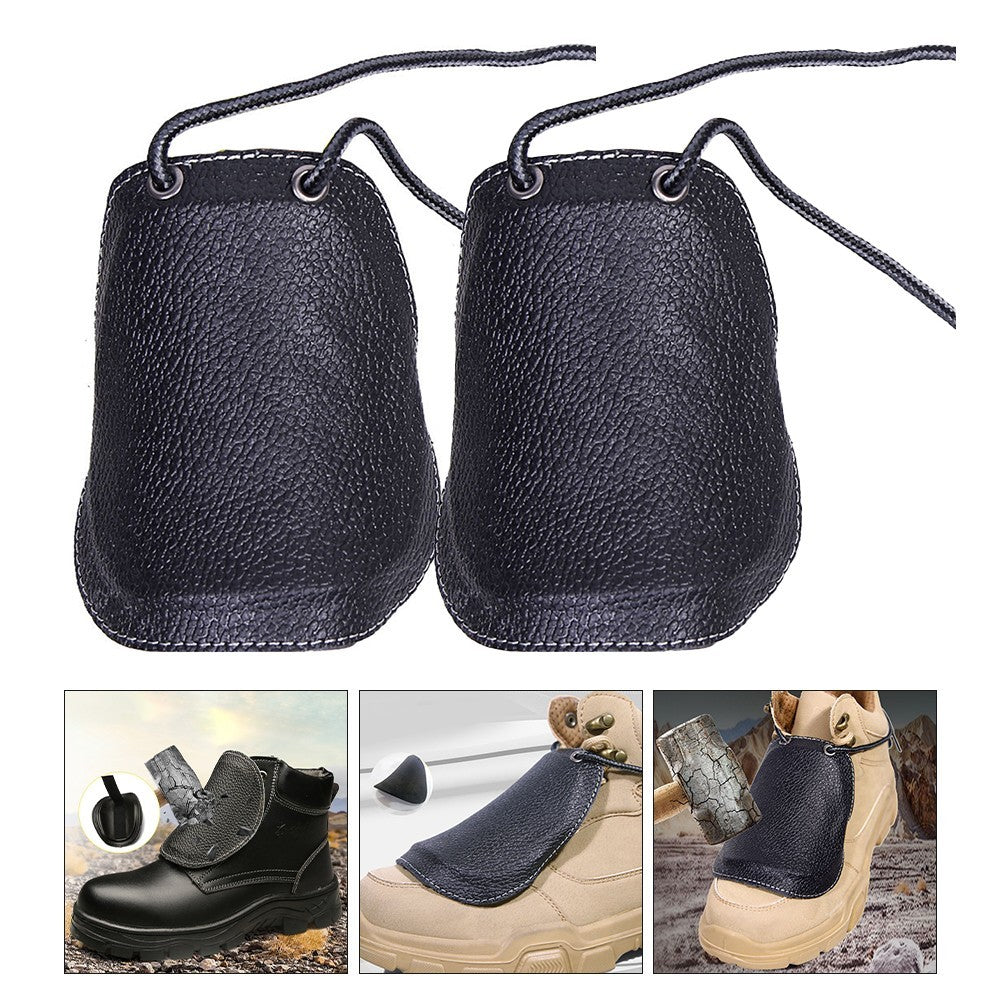 For welders Leather Shoe Protection with Water Resistant Features 2pcs