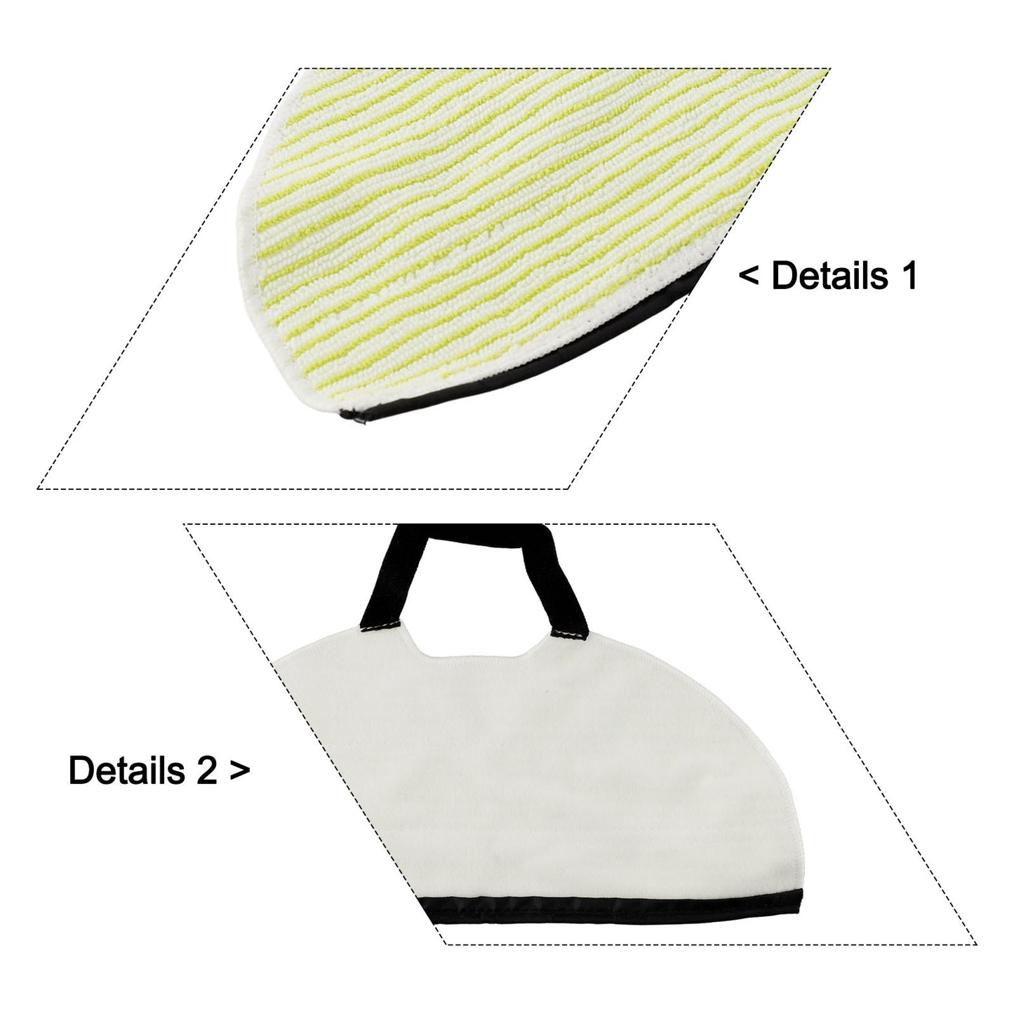 Mop Pads Can Be  Multiple Times Delicate Easy To Replace Exquisite