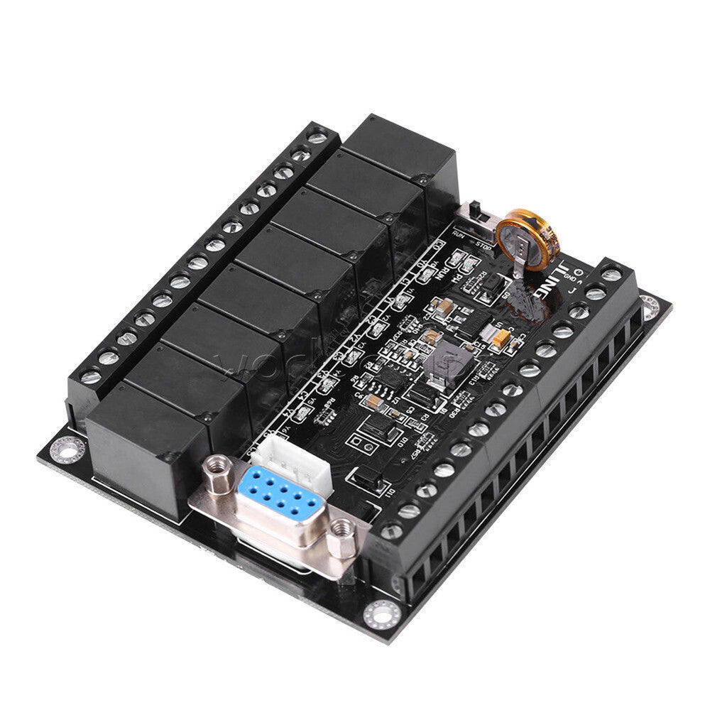PLC Regulator FX1N-20MR Industrial Control Board Relay Programmable Controller