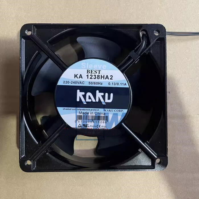 1Pc    KA1238HA2 12038 220V 0.13A High Temperature Waterproof Cooling Fan