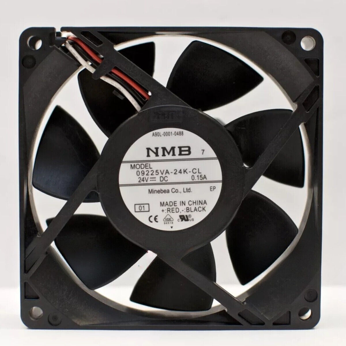 1PCS 09225VA-24K-CL For NMB Cooling Fan 09225VA-24K-CL A90L-0001-0488
