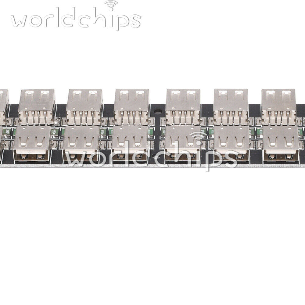 24-port USB Charger Mobile Game Studio Centralized Power Supply Plugboard 240W