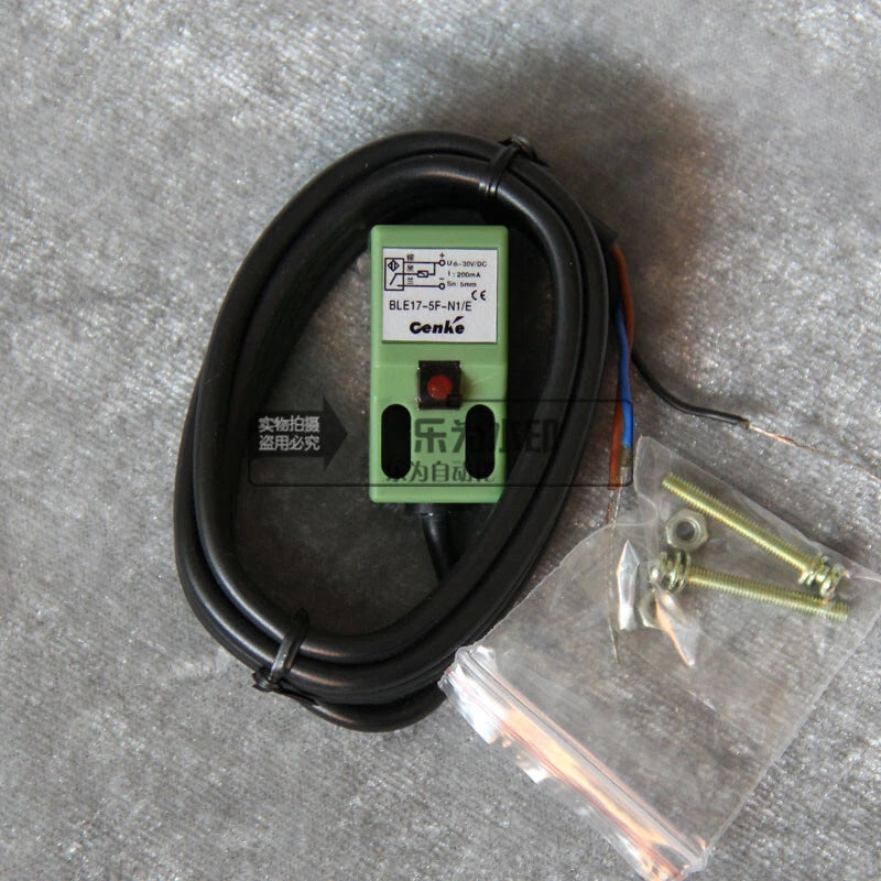 1pc Genke Inductive proximity switch BLE17-5F-N1/E NPN 24V NO 5mm