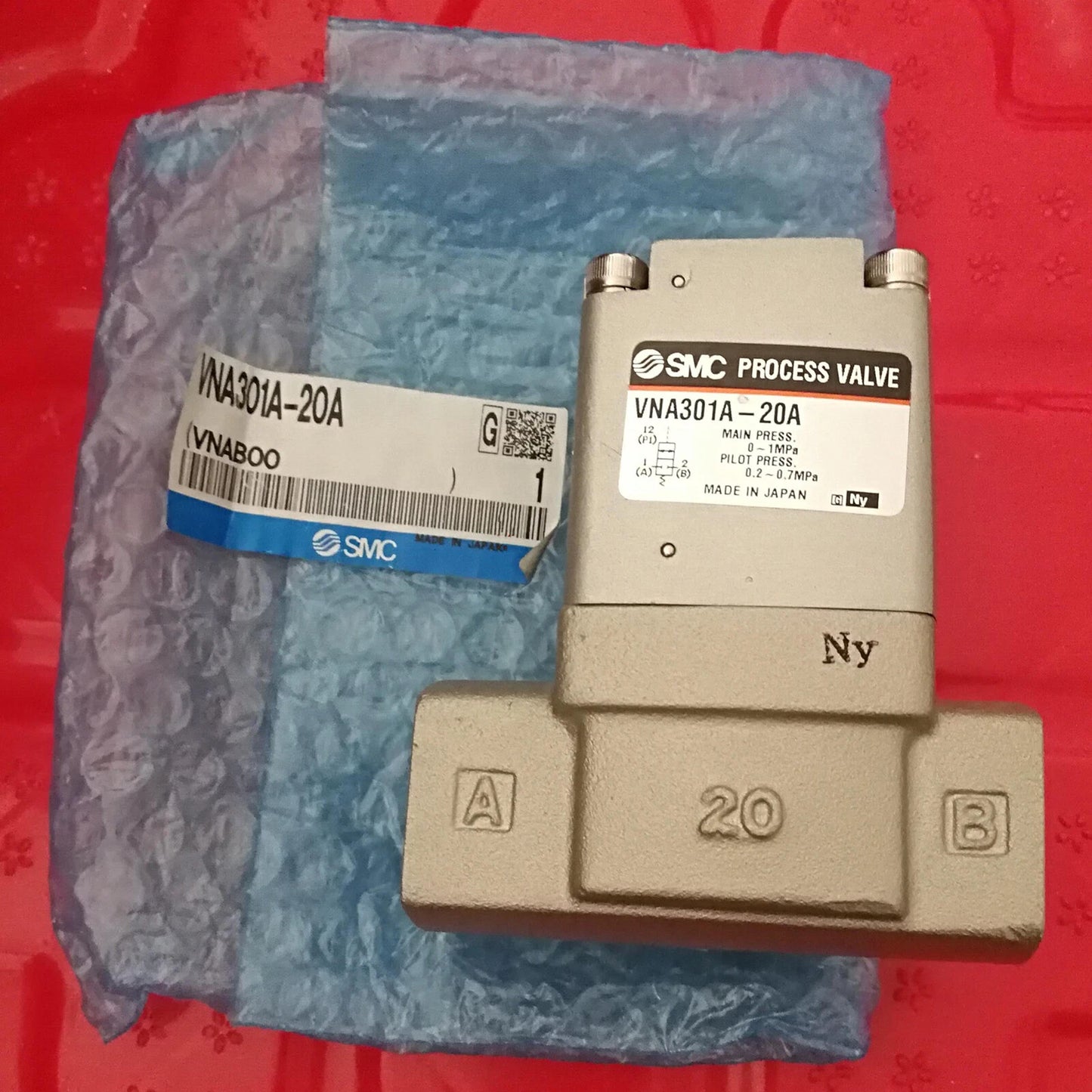 1pc  SMC VNA301A-20A gas control valve Quality assurance #P