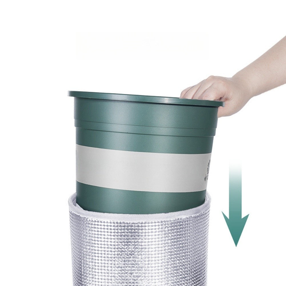 5Pcs Pot Cover Double Layer Thermal Insulation Film for Garden Plant Frost