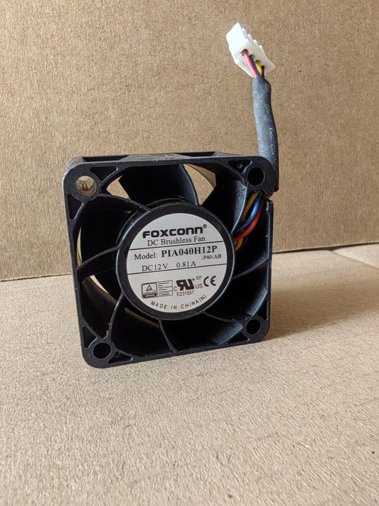 1/piece FOXCONN PIA040H12P 4028 12V 0.81A 4CM PWM Speed Regulation Cooling Fan