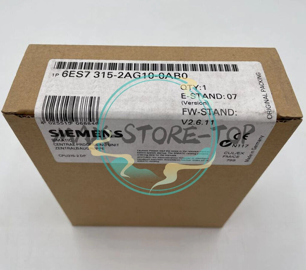 6ES7 315-2AG10-0AB0  S7-300 CPU 315-2DP 6ES7315-2AG10-0AB0 2AG1O-OABO