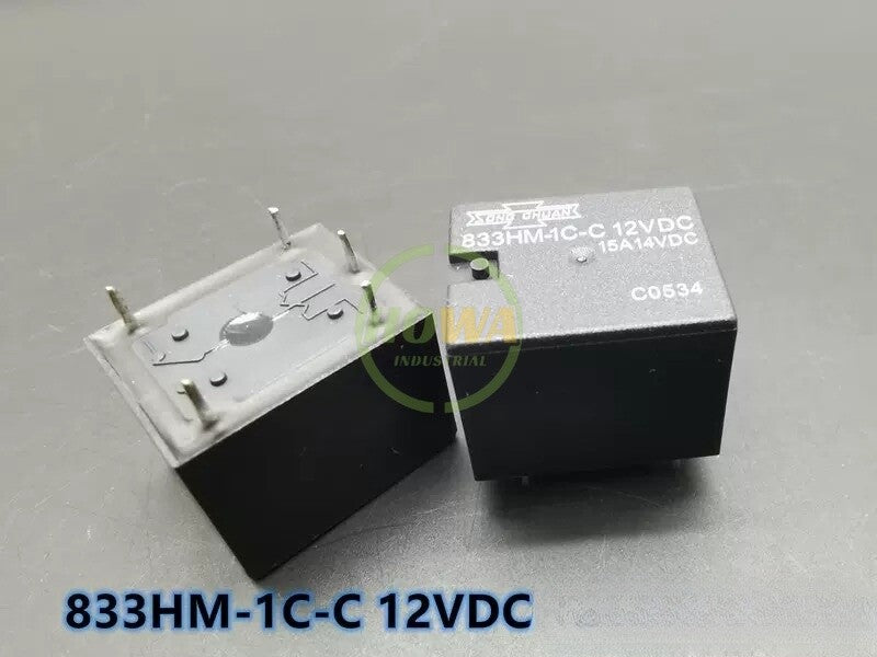 10/pieces  SONGCHUAN Power Relay 833HM-1A-C 833HM-1C-C 12V 24VDC