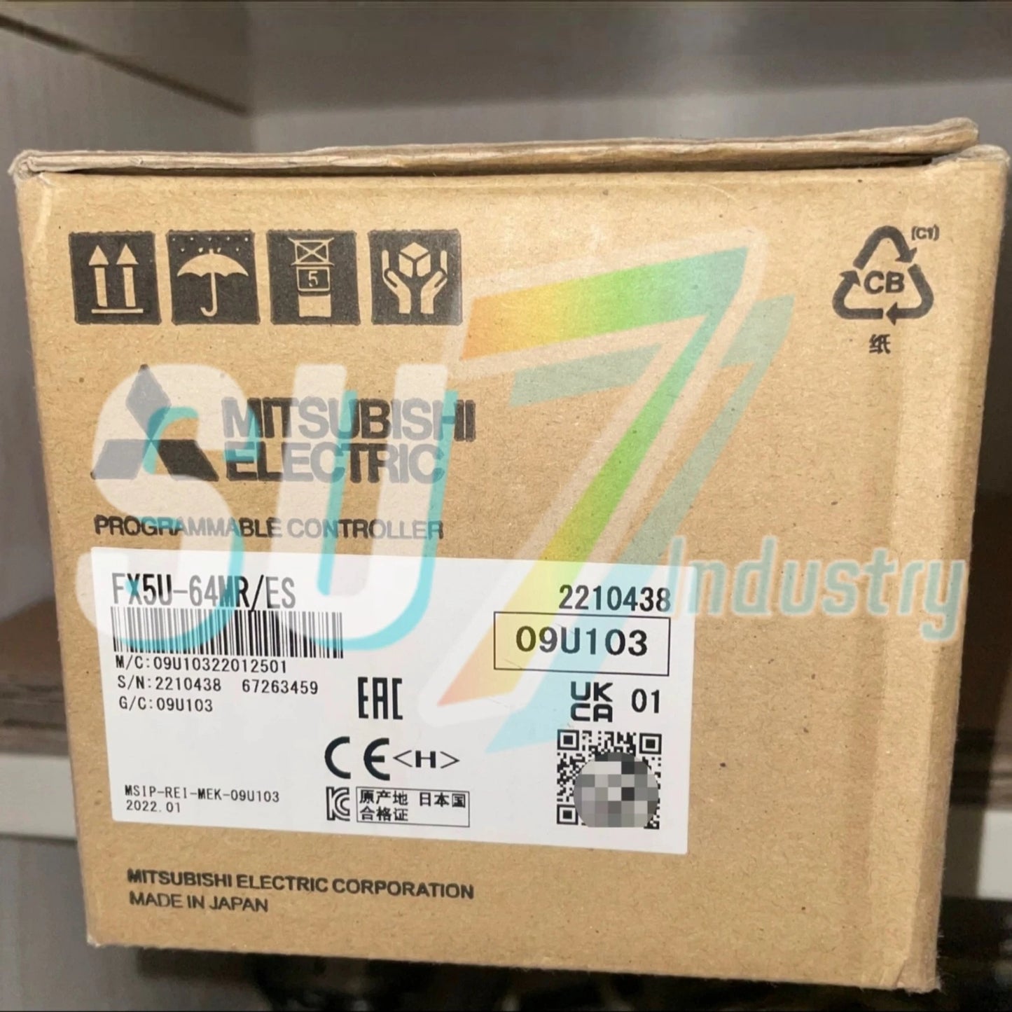 Mitsubishi FX5U-64MR/ES PLC module FX5U-64MR-ES #1pcs