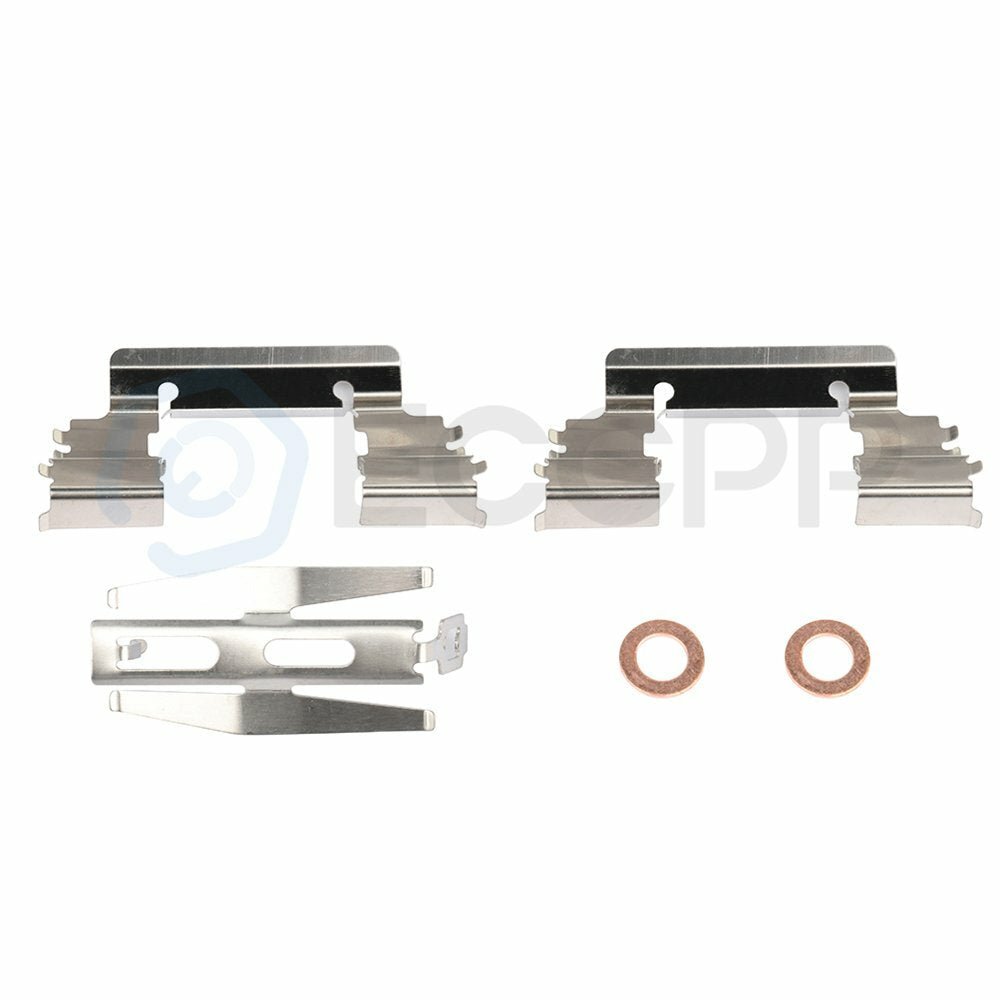 Rear Brake Calipers Brake Pads Set 6Pcs  Kit For 2002-2006 Cadillac Escalade