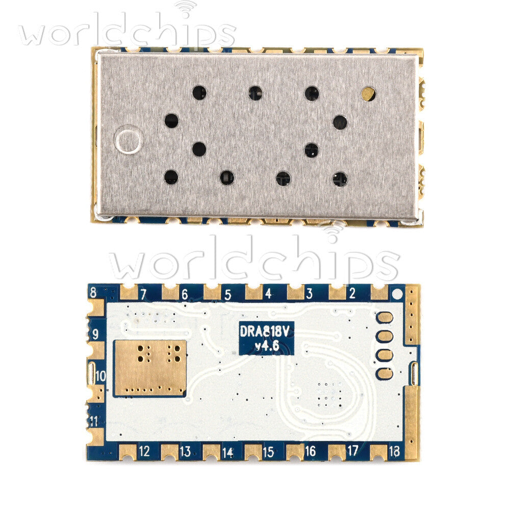 1-10PCS DRA818V 144/145/146MHz 154MHz 174MHz VHF HAM Radio Module Amateur Radio