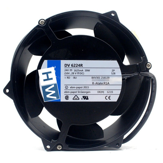 1/piece  DV6224R DV 6224R 2-wire DC24V 1.625A 39W ABB Inverter Cooling Fan