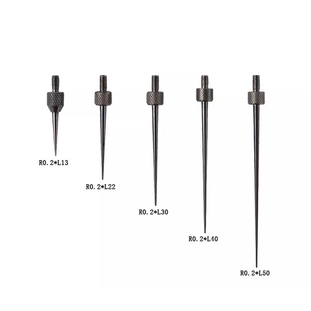 M2 5 Threaded Carbide Tips for Probing Grooves or Holes in Measurements