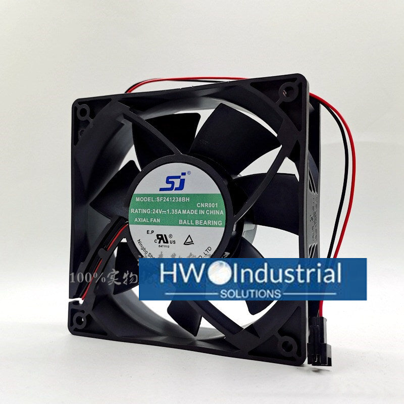 SJ SF241238BH DC24V 1.35A High Air Volume Inverter Fan 120 * 120 * 38MM