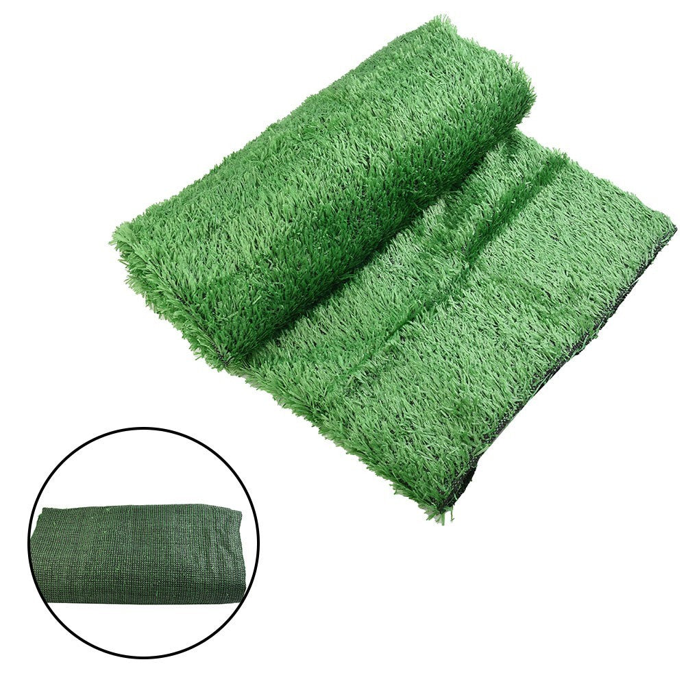 Artificial Grass Carpet Green Fake Synthetic Garden Landscape Lawn Mat Turf,