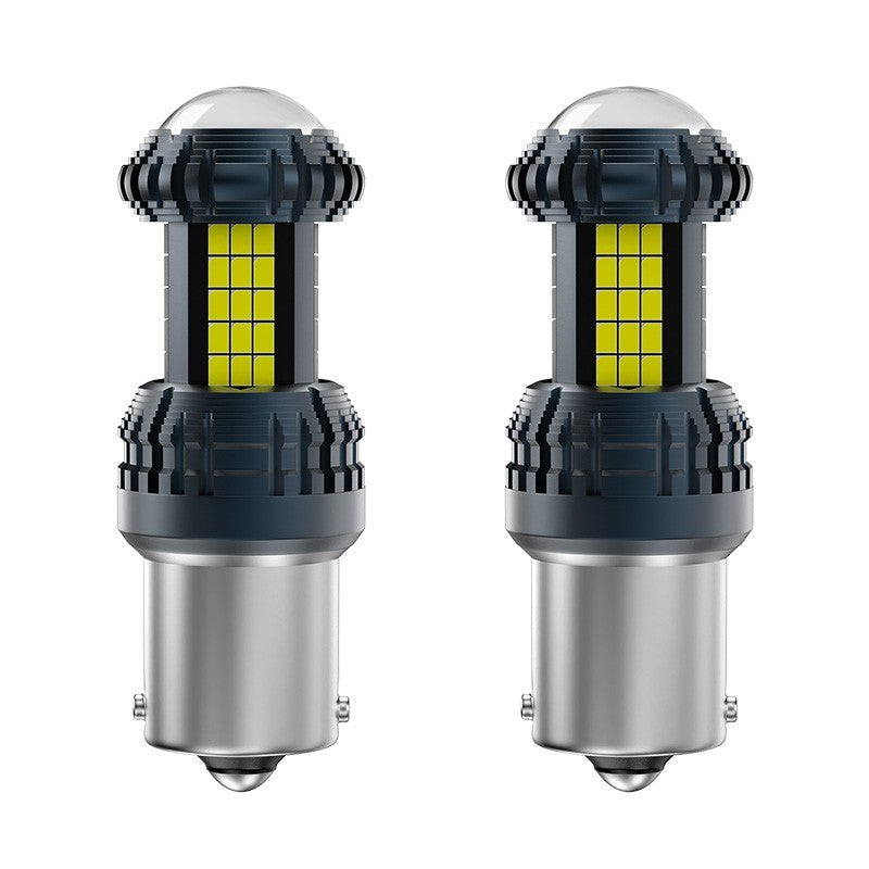 2PCS 75LED Turn Sign Brake Light for Car Motorcycle 1156 1157 7440 7443