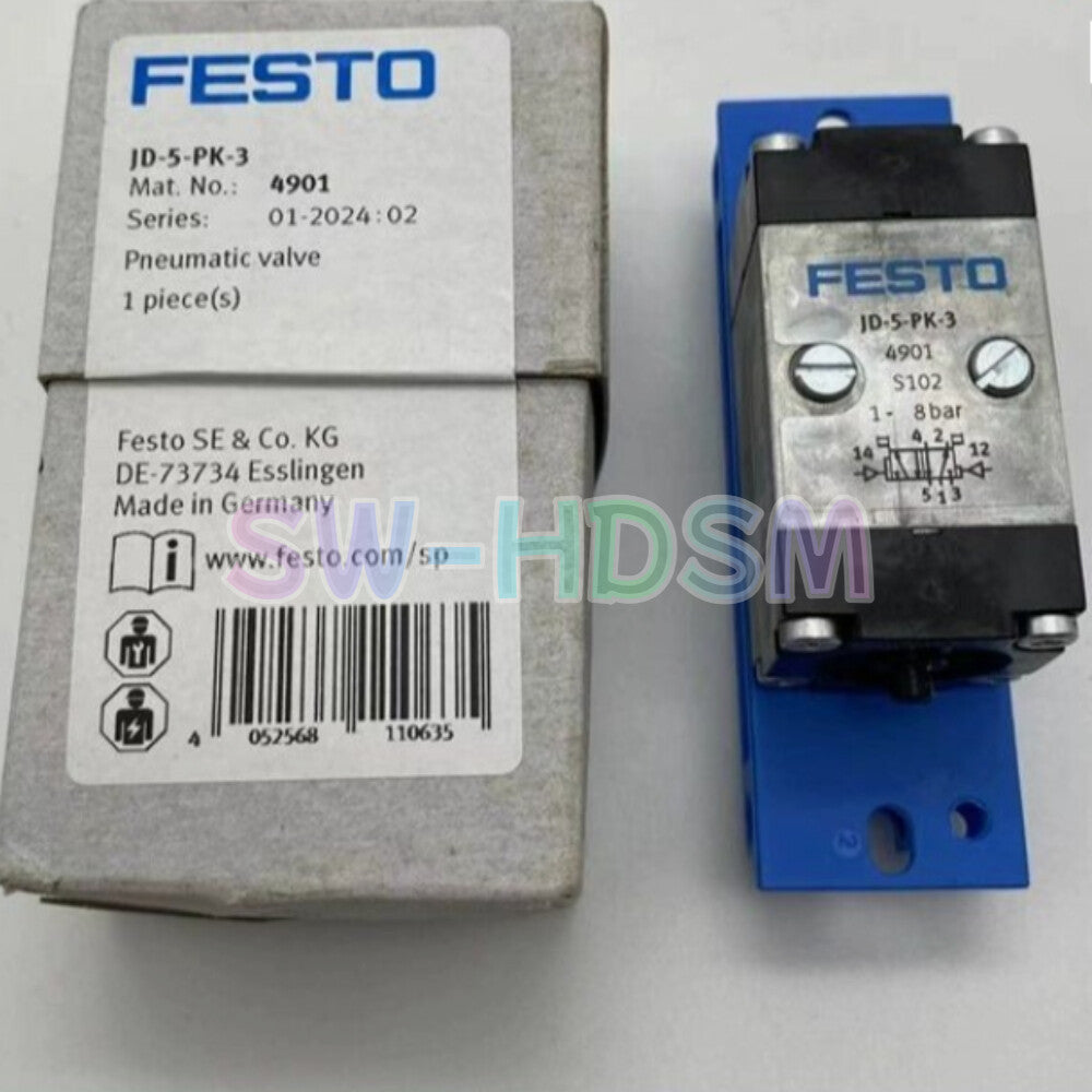 1PCS  Festo JD-5-PK-3 4901 Valves Freight Free