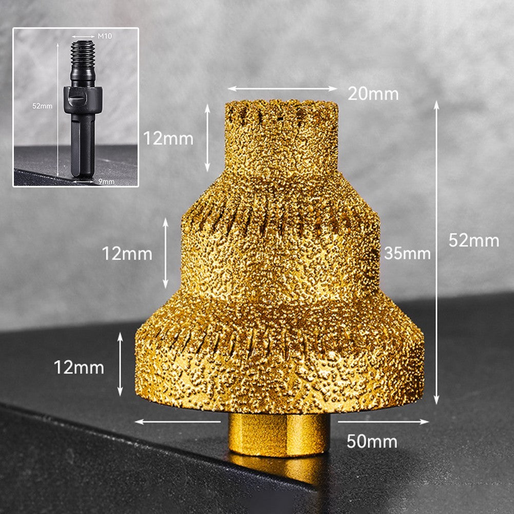 Straight Flute Step Drill Bit 203550mm for Smooth Drilling in Metal and Wood
