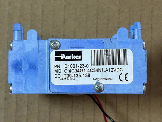 Parker 12V D1001-23-01 Brushless Vacuum Pump Diaphragm Pump Dual Head Air Pump
