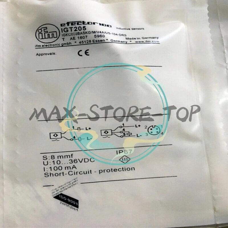 1PCS   IGT205 IFM IGT205 Proximity Switch Sensor IGT205 Fast Shipping