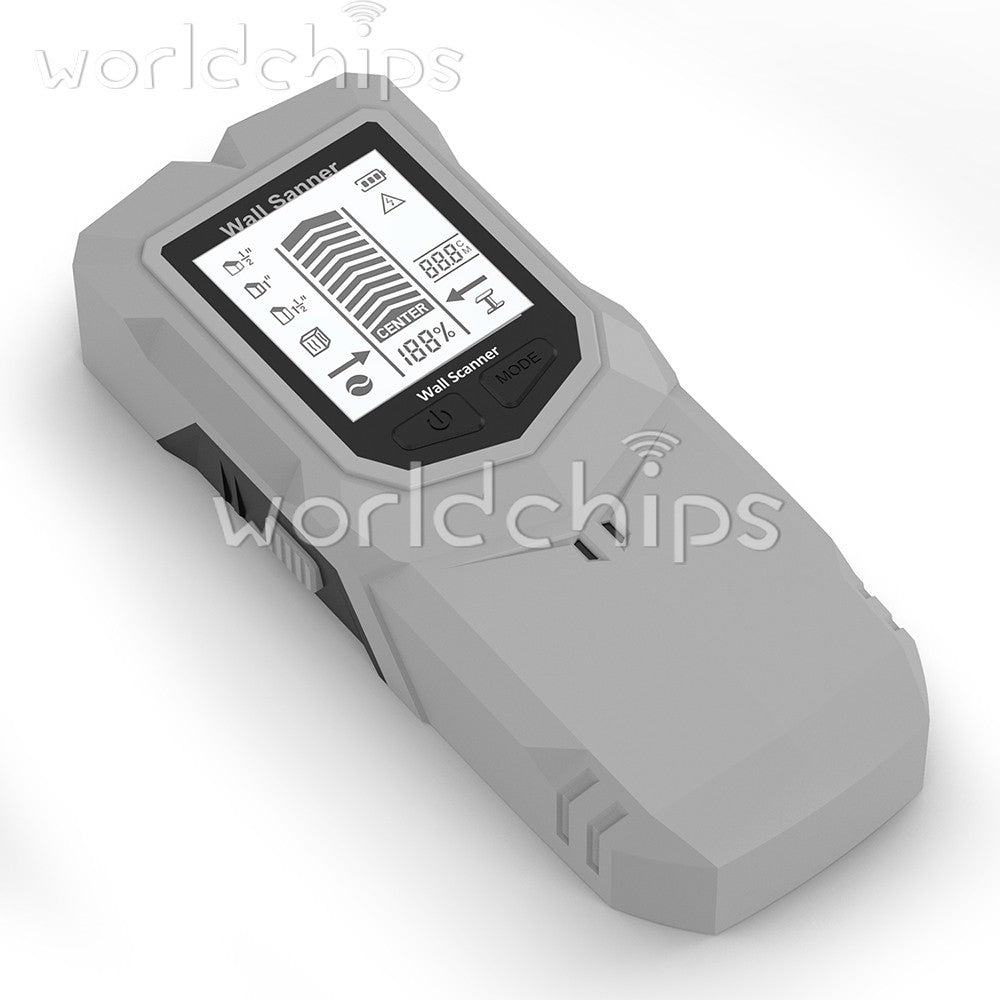 HW-910 6-in-1 Stud Finder Wall Scanner LCD Handheld Wall Detector Metal Detector