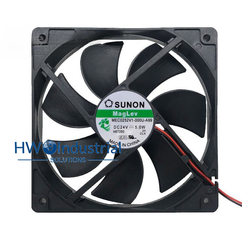 1PC MEC0252V1-000U-A99 12025 24V 5.0W 12CM SUNON Inverter Cooling Fan 2-wire