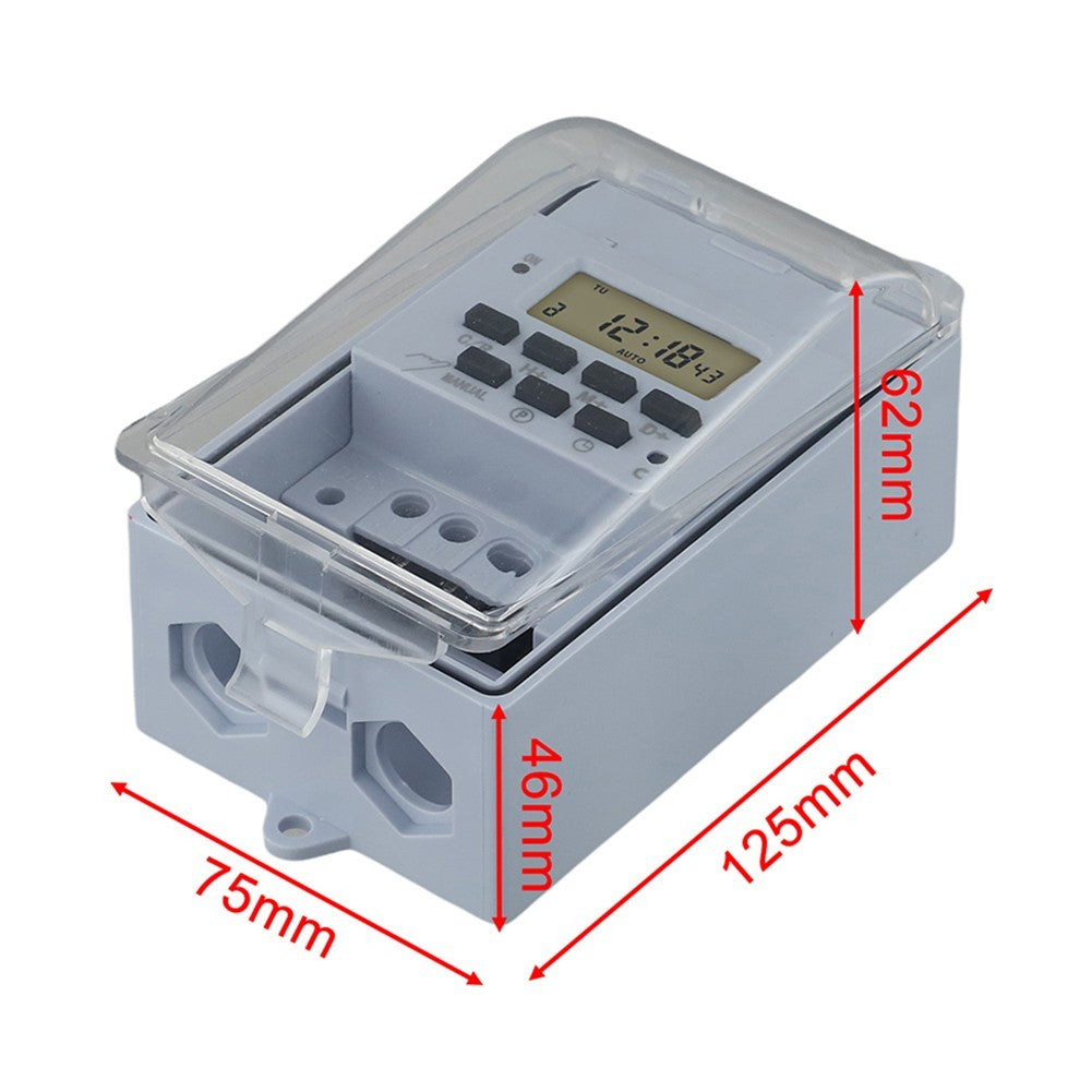 Wall-Mountable Timer Intelligent Timer Home Lighting Control Load Capacity 10A