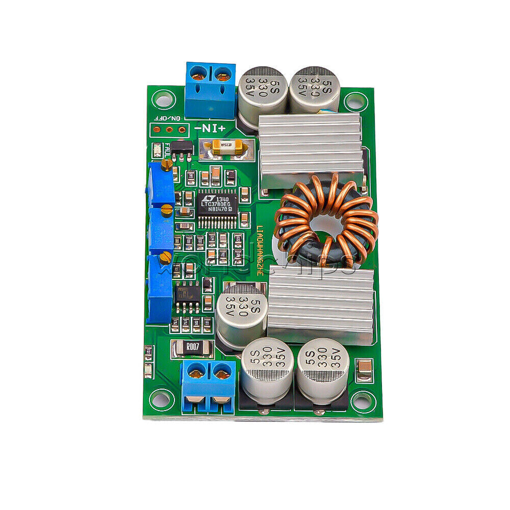 LTC3780 10A DC 5V-32V to 1V-30V Auto Step Up Down Regulator Charging Module