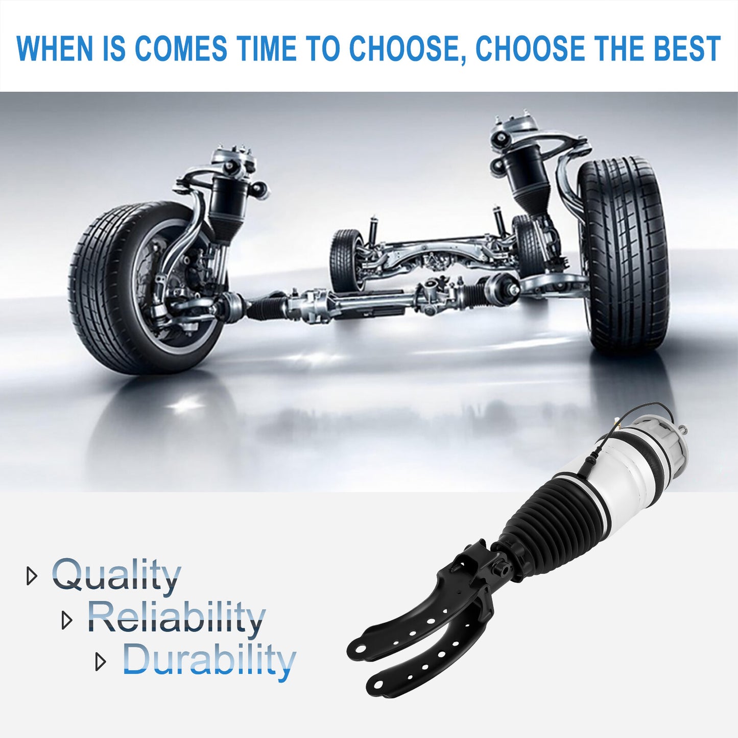 Front Right Air Suspension Shock For Audi Q7 VW Touareg Porsche Cayenne 10-18