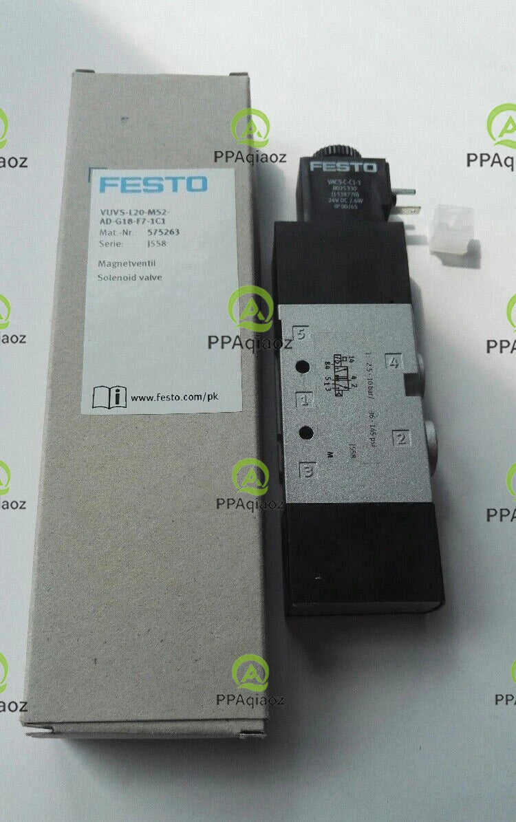 1PC  FESTO VUVS-L20-M52-AD-G18-F7-1C1 575263 Solenoid Valve Free Shipping