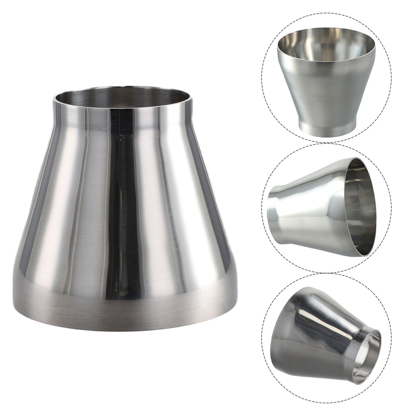 1 2 3 Sanitary Pipe Fitting Weld Welding Reducer Stainless Steel 316-Adapter