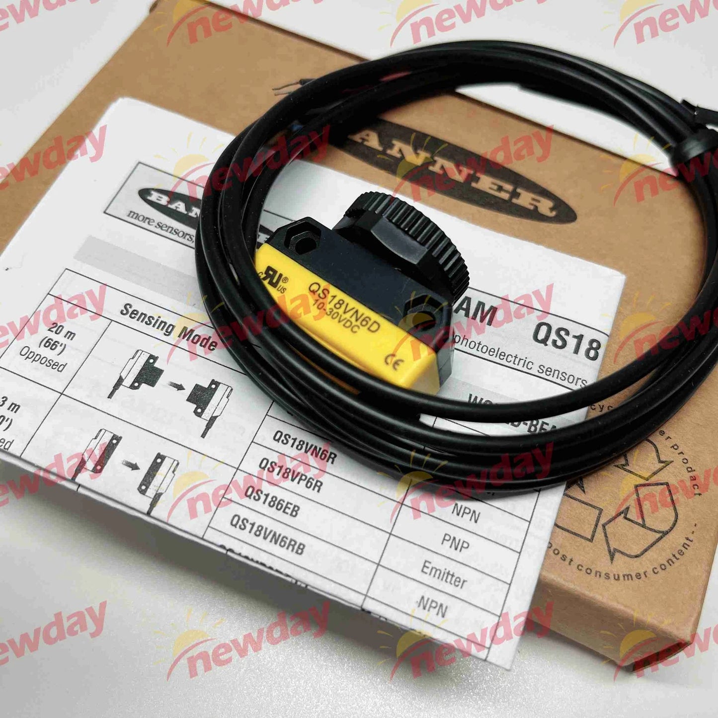 1pc QS18VN6D  Engineering Corp Photoelectric Sensor