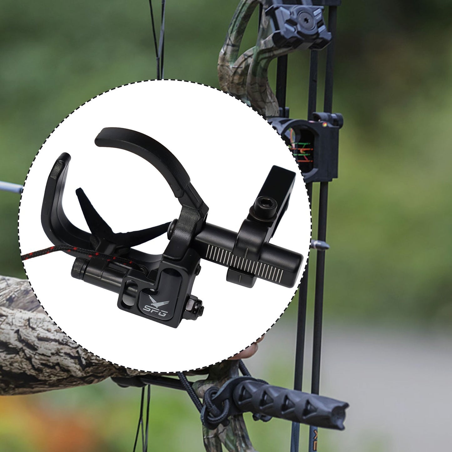 High Quality 4 Way Adjustable Arrow Rest for Compound Bow Metal Drop Away Rest