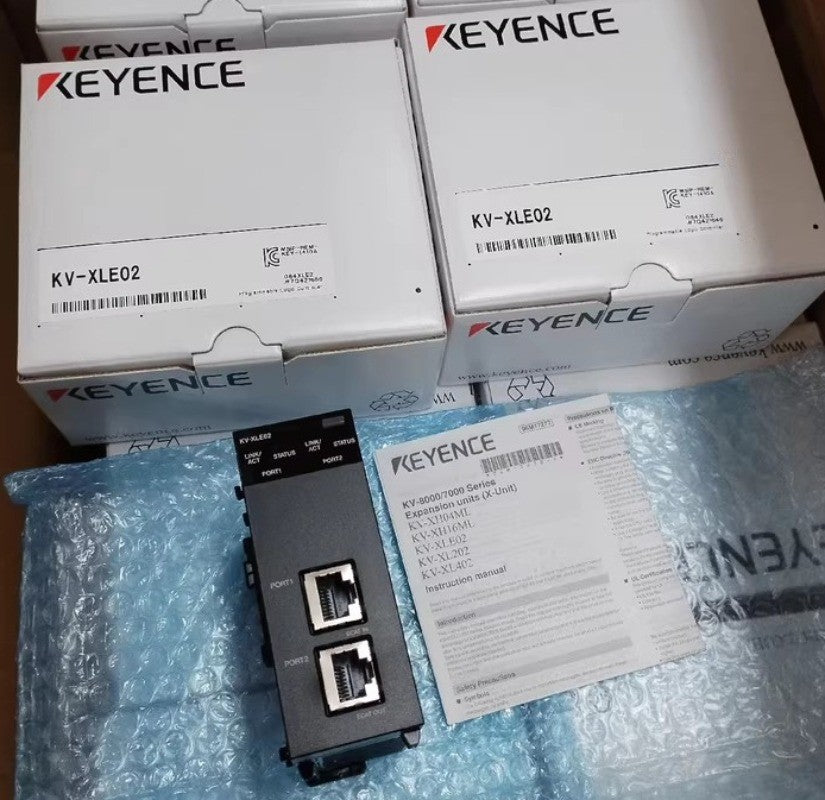 1pcs KEYENCE KV-XLE02 PLC Module