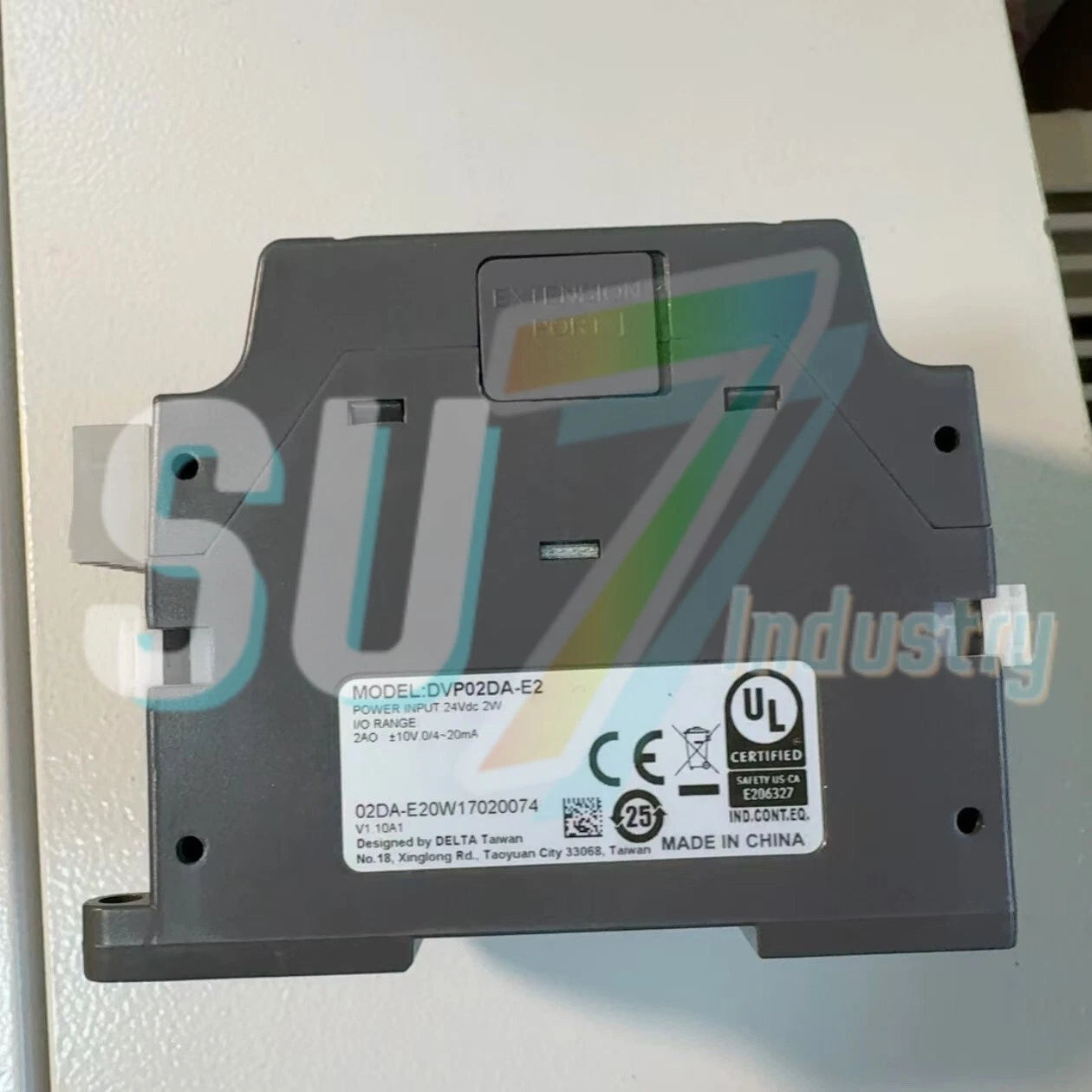 DELTA DVP02DA-E2 PLC Module# 1pcs    In Box