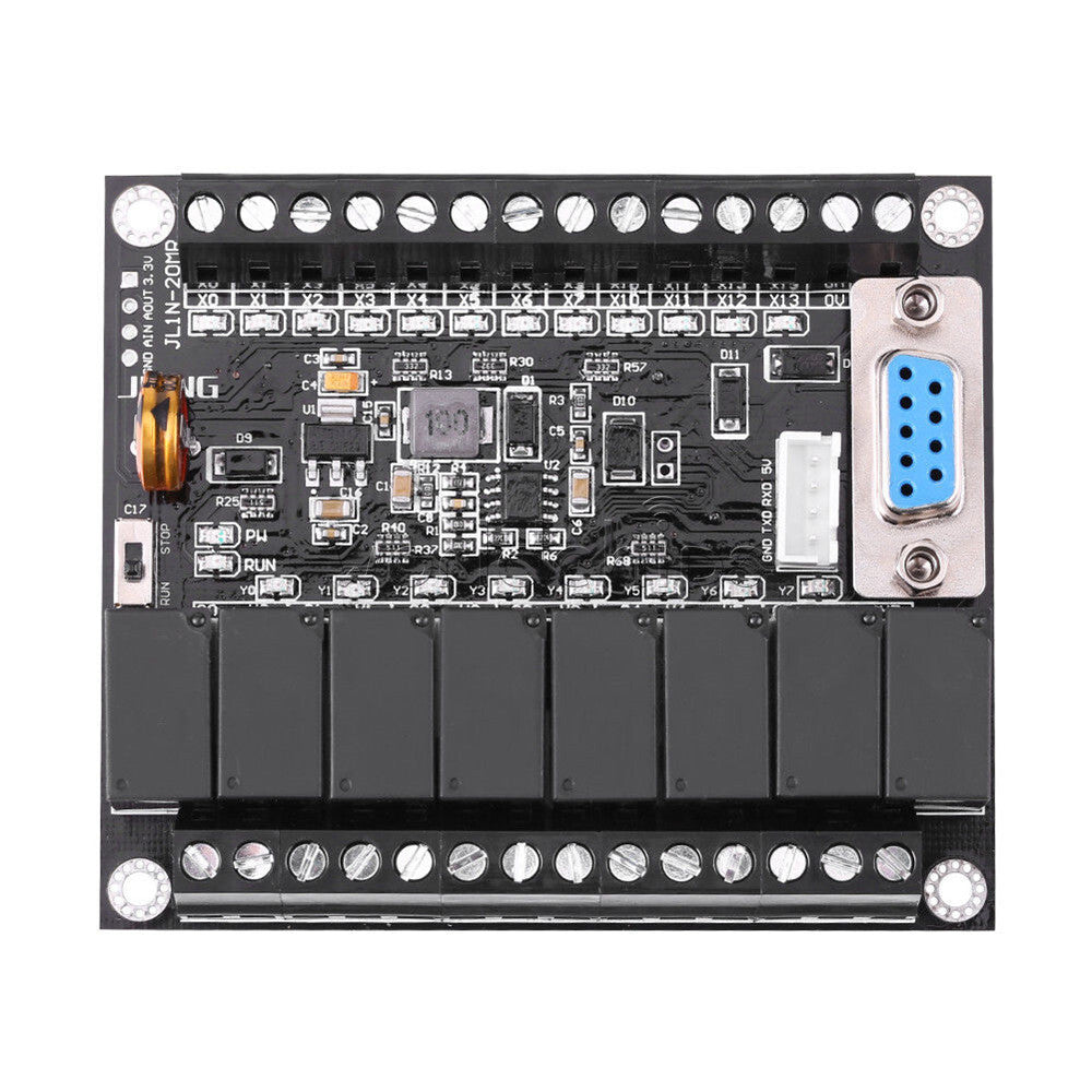 PLC Regulator FX1N-20MR Industrial Control Board Relay Programmable Controller