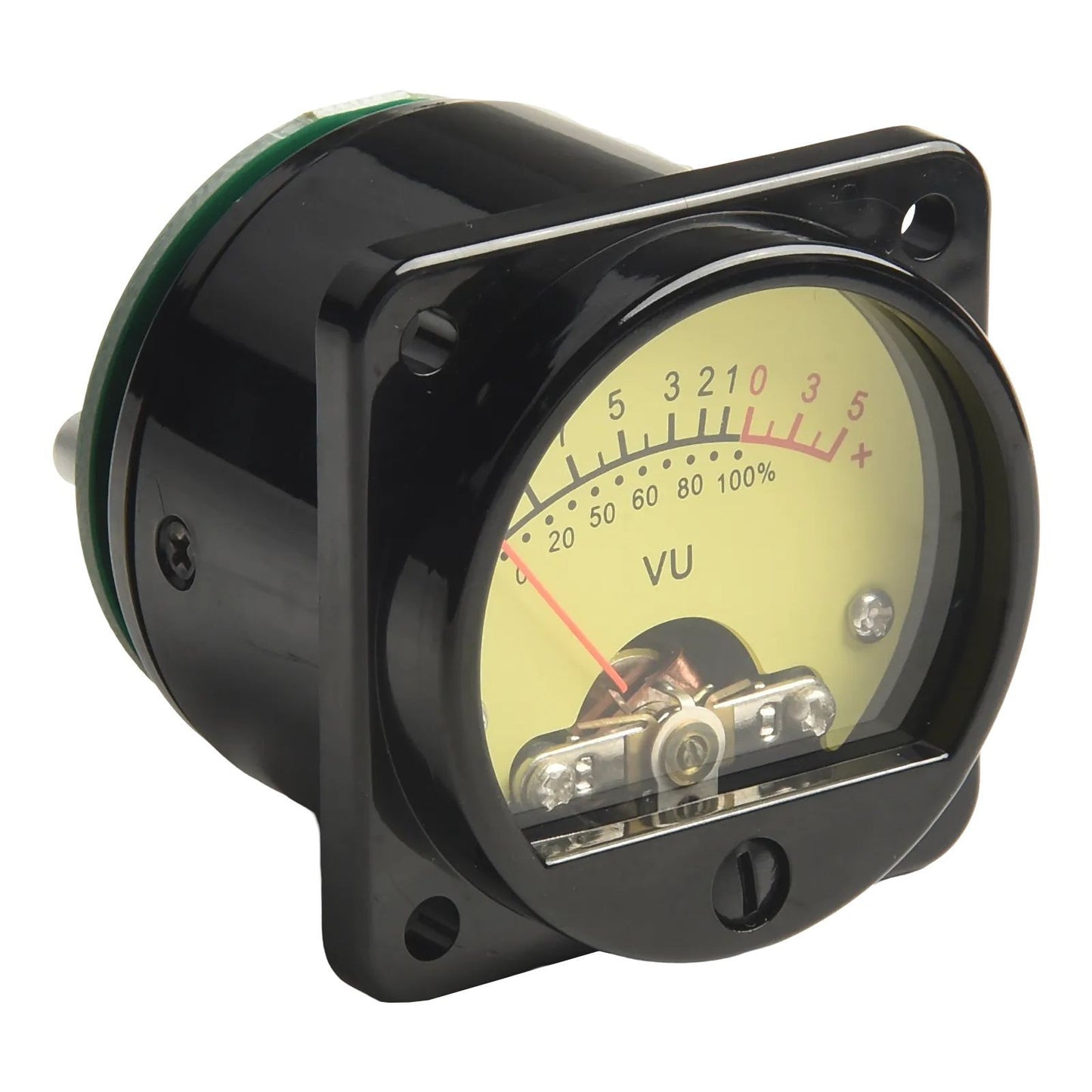 45mm LED Backlit VU Meter Accurate Volume Measurement Tool for DIY Mixer Setup