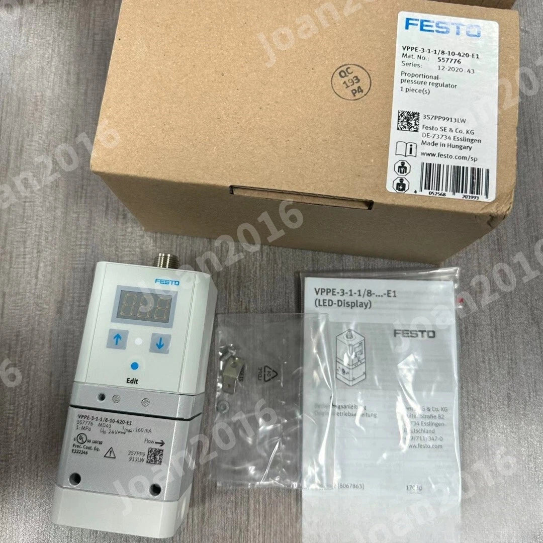 1pcs  FESTO VPPE-3-1-1/8-10-420-E1 557776 Proportional valve #b #P